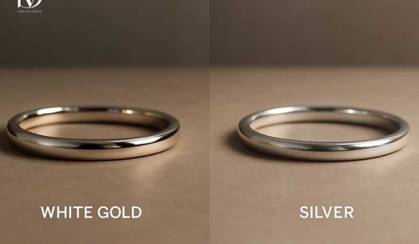 تفاوت طلای سفید و نقره چیست؟ مقایسه کامل از نظر ظاهر، قیمت، ارزش و کاربرد