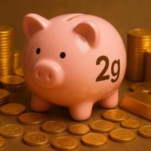 قلک طلای 2 گرم