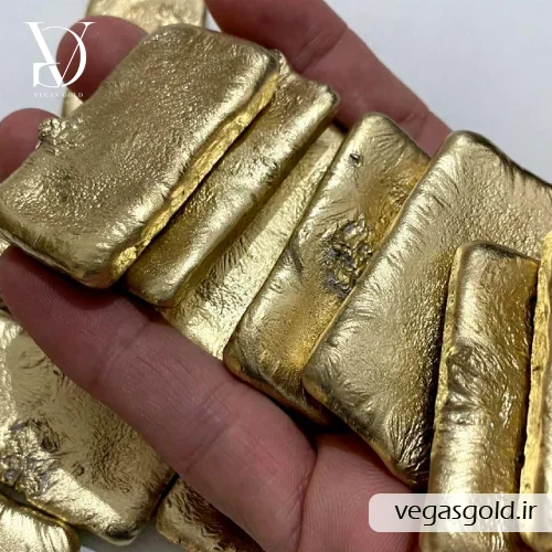 تفاوت طلای آب شده و شمش طلا | طلای آب شده چیست