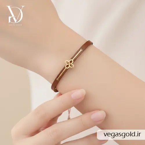 دستبند طلا اسپرت زنانه