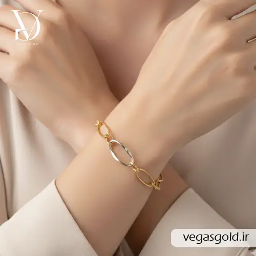 مدل دستبند طلا رنانه | دستبند زنجیر طلا