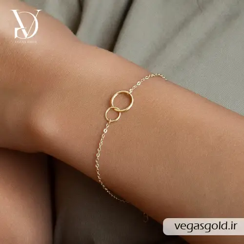 مدل دستبند طلا | دستبند ظریف دخترانه