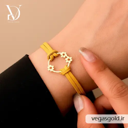 دستبند طلا اسپرت زنانه